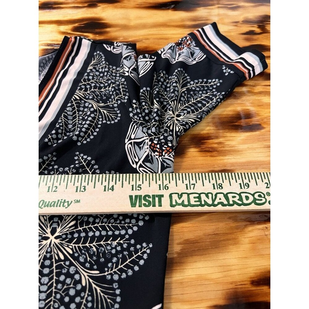 Max Studio Dress Size Small V Neck Geometric Colorful Lightweight Stretch Hippie - Picture 5 of 9